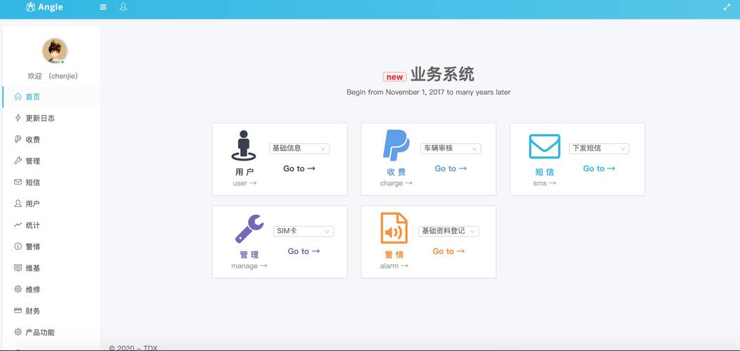 公司內部業務系統